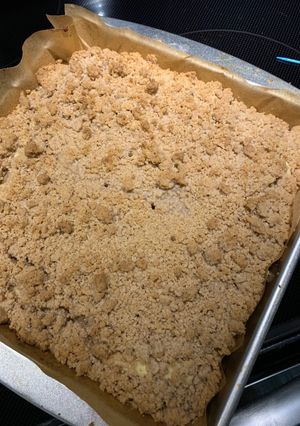 A picture of Homemade double crumb cake like Kris loves from the keys.