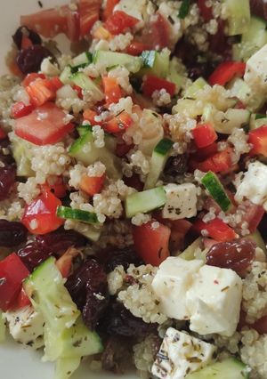 Une photo de ☀️☀️☀️Salade de quinoa d'été