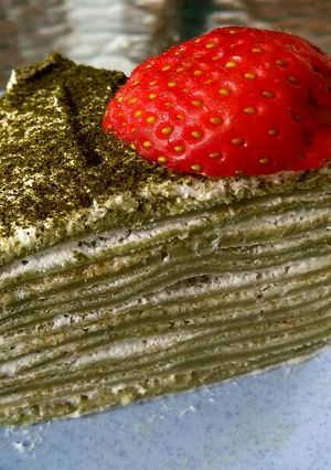 Foto resep Mile Crepes Greentea
