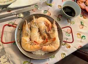 Una foto de Camarones 🍤 jumbo a la sal