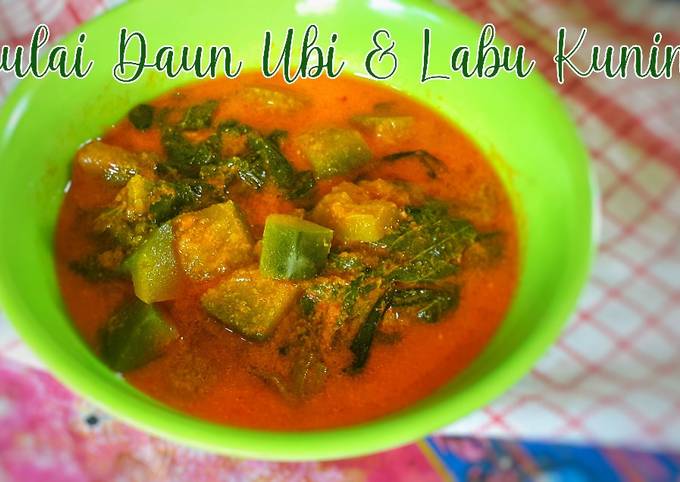 Gulai Daun Ubi & Labu Kuning