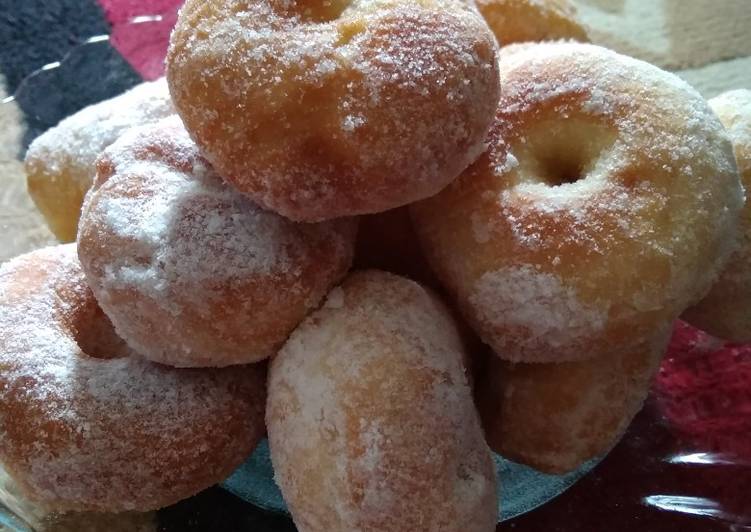 Resep Donat Menul Tanpa Telur, Enak