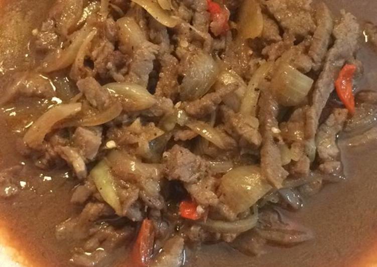 18 - Spicy Beef Teriyaki