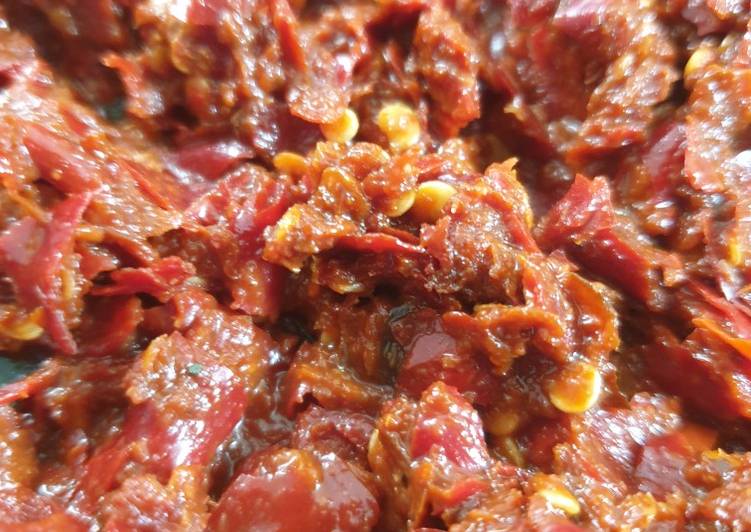Sambal trasi segar