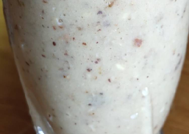 Step-by-Step Guide to Make Super Quick Homemade Power pack banana shake with dry fruit