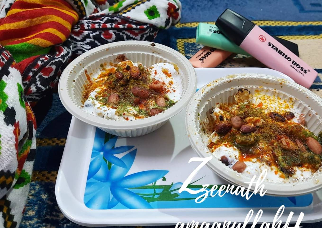 Roasted Papad Chaat
