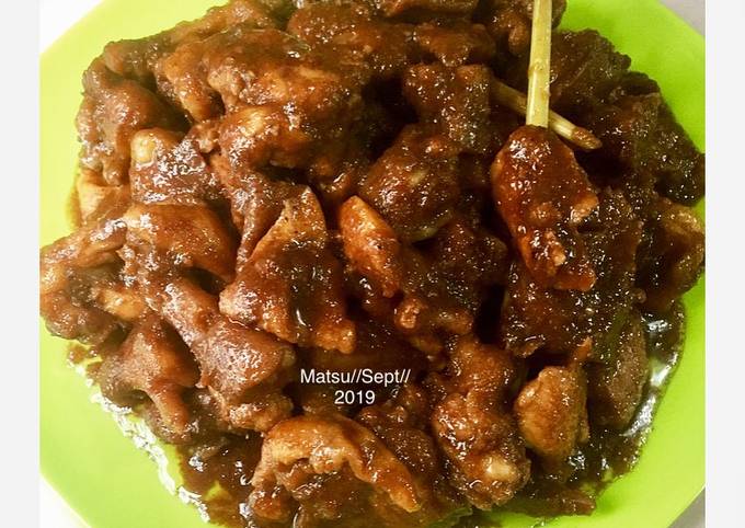 90. Ayam Cincang Masak Kecap