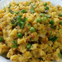 Oats upma A picture of Oats upma.
