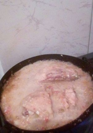Una foto de Pollo a la cacerola con mayonesa