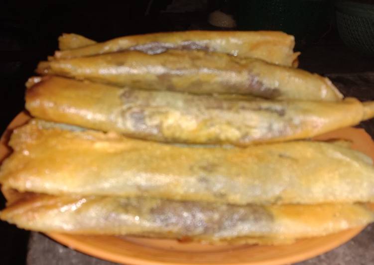 Lumpia kacang hijau coklat beng-beng