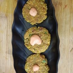 A picture of Bengal gram cutlet.