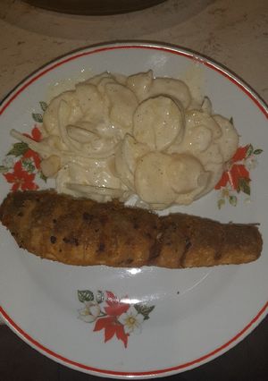 Majonézes krumplisaláta recept fotója