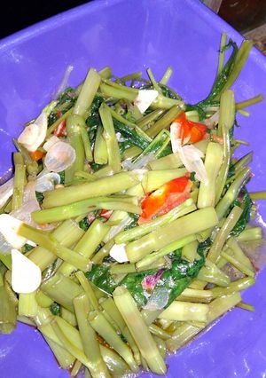 Foto resep Oseng kangkung kampung