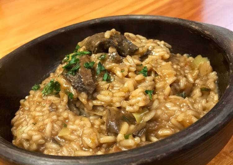 Risotto de hongos Receta de Agustina Cookpad