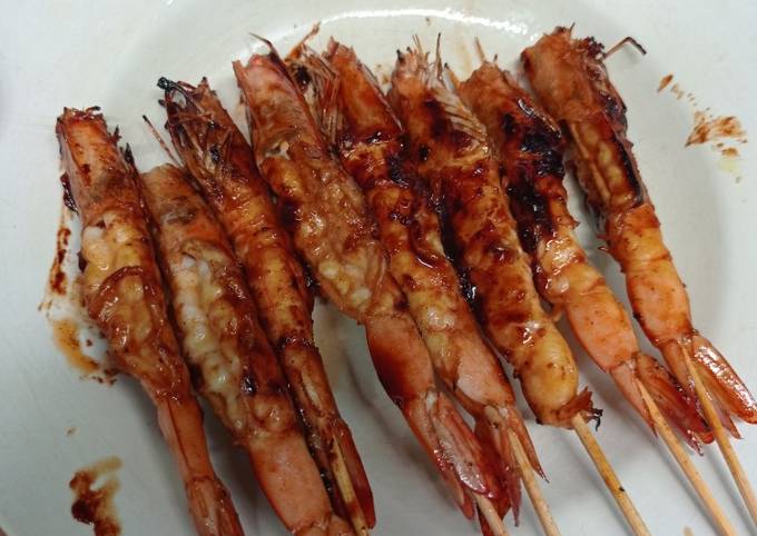 Resep Udang Bakar Madu Teflon Oleh Thia Lestari Cookpad