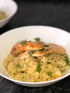 Mediterrán kuszkusz recept fotója