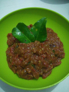 Foto resep Sambel terasi daun jeruk