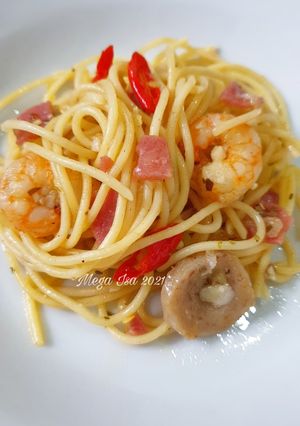 Foto resep Spaghetti Aglio Olio
