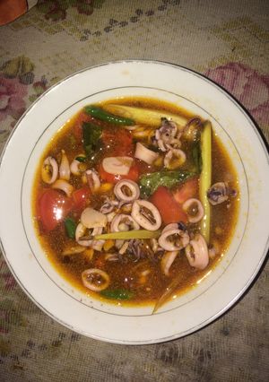 Foto resep Tumis cumi saus tiram