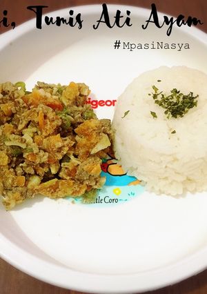 Foto resep Tumis ati ayam (Mpasi 11m+)
