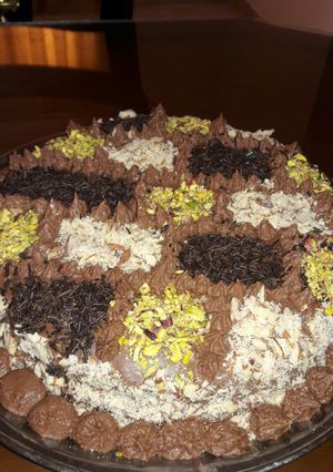 صورة لوصفة كيكه بكريمه الزبدة