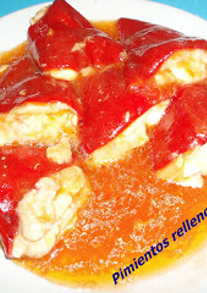 Una foto de Pimientos rellenos