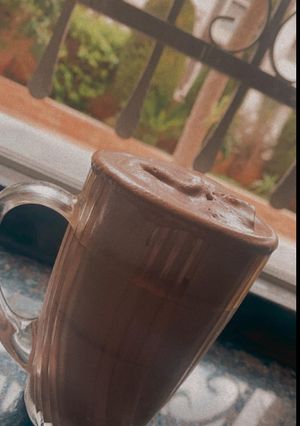 صورة لوصفة كاكاو بالرغوة ❤️