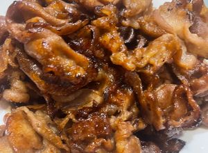 Foto resep Galbi / bulgogi / spicy bulgogi pork belly sliced grilled
