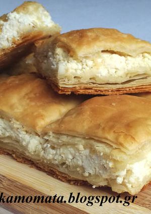 Φωτογραφία της συνταγής Χωριάτικη τυρόπιτα με χειροποίητο φύλλο