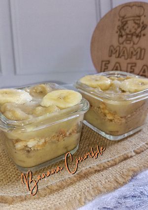 Foto resep BANANA CRUMBLE (MENU KELUARGA, MPASI START 6 BULAN, MENU TODDLER