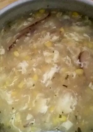 Foto resep Sup jagung simple enak
