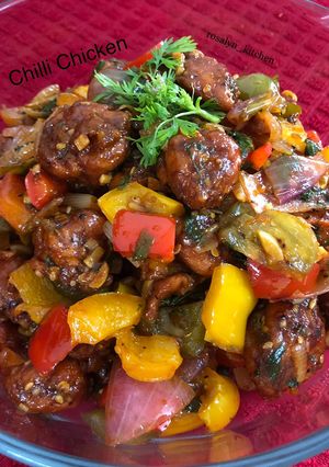 A picture of Chilli Chicken.