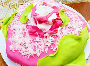 Una foto de Pastel de Flan con coco.(Flan Imposible) riquísimo, y fácil