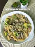 One Pot Beef Stroganoff Pasta