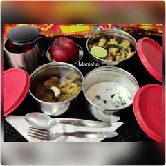 A picture of Fasting Menu In Lunch Box.