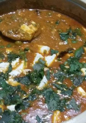 A picture of Matarpaneer.