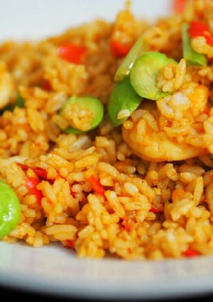 Foto resep Nasi goreng pete