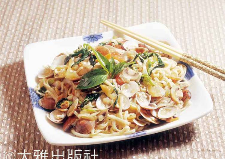 花蛤仔炒麵