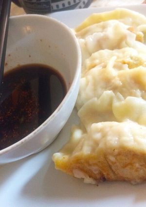 Foto resep Gyoza isi ayam udang😋