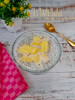 Foto resep Es Tape Susu