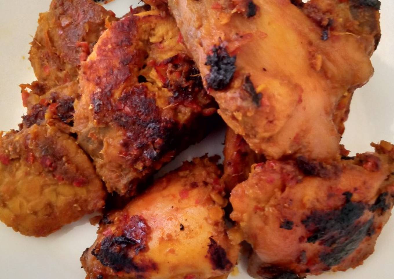 Ayam bakar bumbu rujak