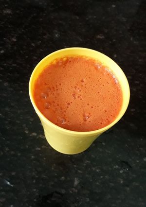 A picture of Orange Carrot Juice.