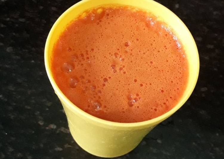 Recipe of Homemade Orange Carrot Juice