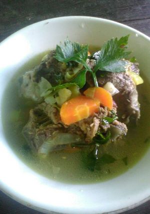 Foto resep Sup Daging Kacang merah