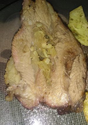 Una foto de Carne rellena