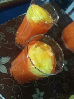 عکسی از دستور آب هویج با بستنی سنتی 😋😍💟