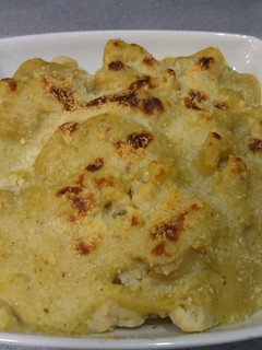 Una foto de Coliflor con bechamel de dieta