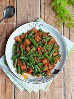 Foto resep Oseng Tempe Kacang Panjang