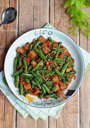 Foto resep Oseng Tempe Kacang Panjang
