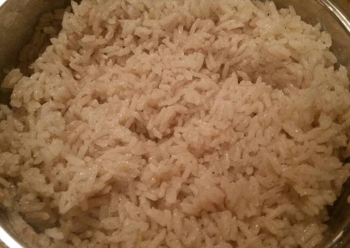 Sweet Coconut-Rum Rice